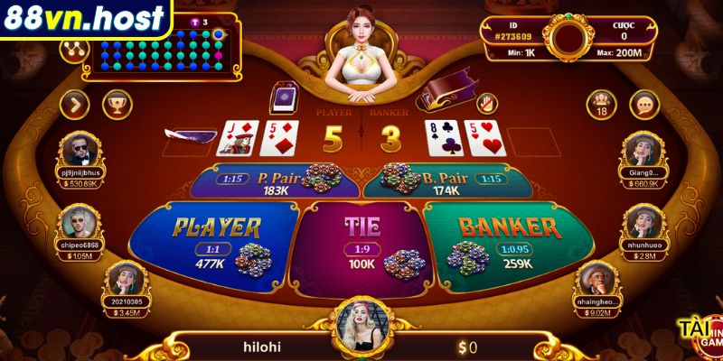 Baccarat Online - Game Trực Tuyến Hấp Dẫn Nhận Thưởng Khủng 2 Luật rút lá bài thứ ba