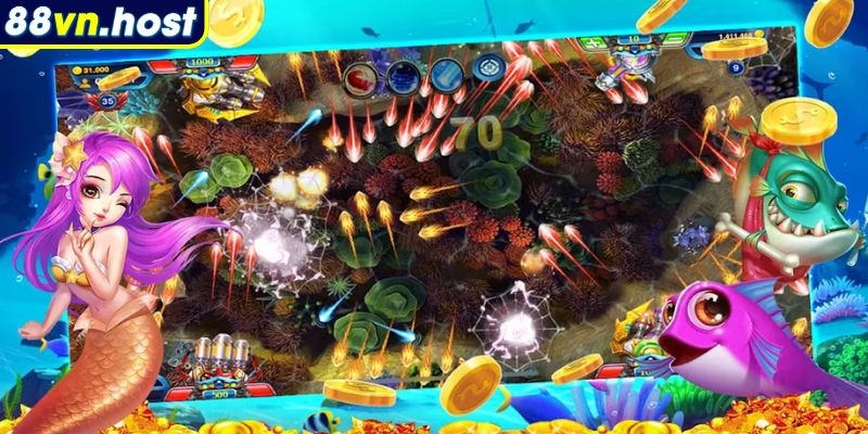 Bắn cá CQ9 – Trò chơi đổi thưởng hấp dẫn chinh phục người chơi 2 Cách chơi Bắn cá CQ9 tại 88VN